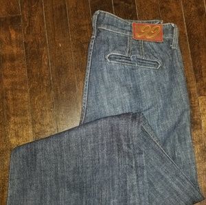Anthropolgie Level 99 Wide Leg Jean